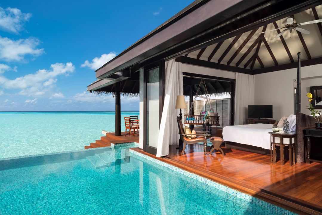 Sunset Over Water Pool Villa - Anantara Kihavah Maldives