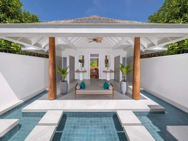 Two Bedroom Beach Pool Residence - Anantara Kihavah Maldives