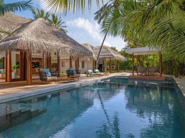 Two Bedroom Beach Pool Residence - Anantara Kihavah Maldives