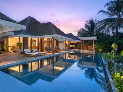 Two Bedroom Beach Pool Residence - Anantara Kihavah Maldives