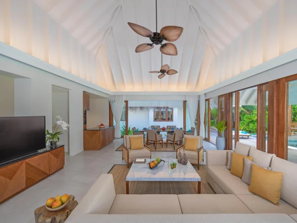 Two Bedroom Beach Pool Residence - Anantara Kihavah Maldives