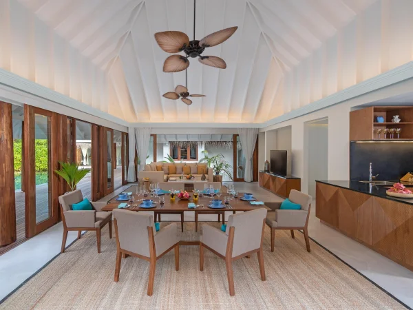Two Bedroom Beach Pool Residence - Anantara Kihavah Maldives