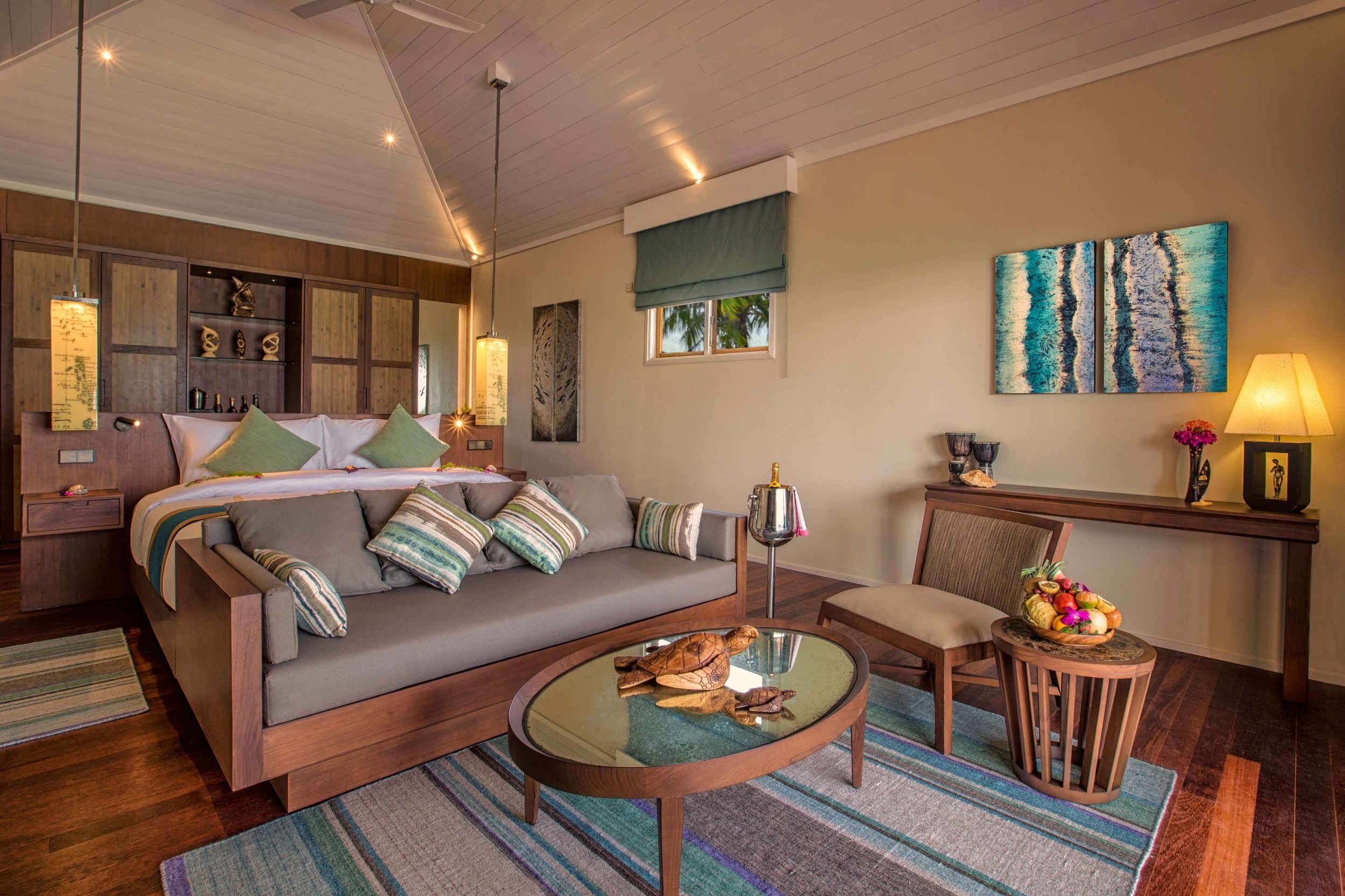 Beach Pool Villa Living Room