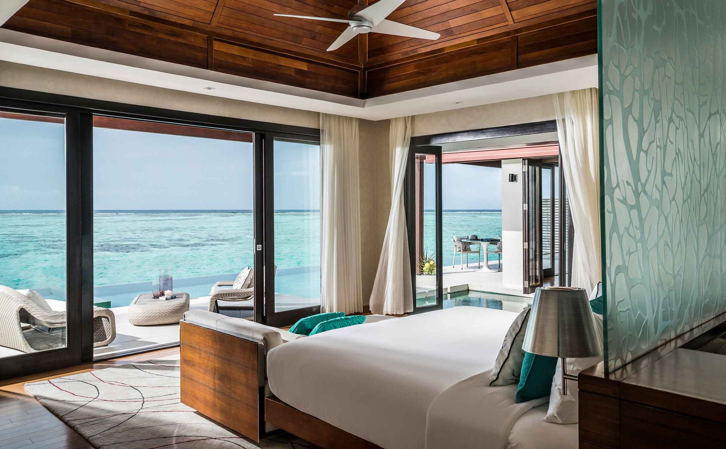 One Bedroom Water Pool-Pavilion bedroom