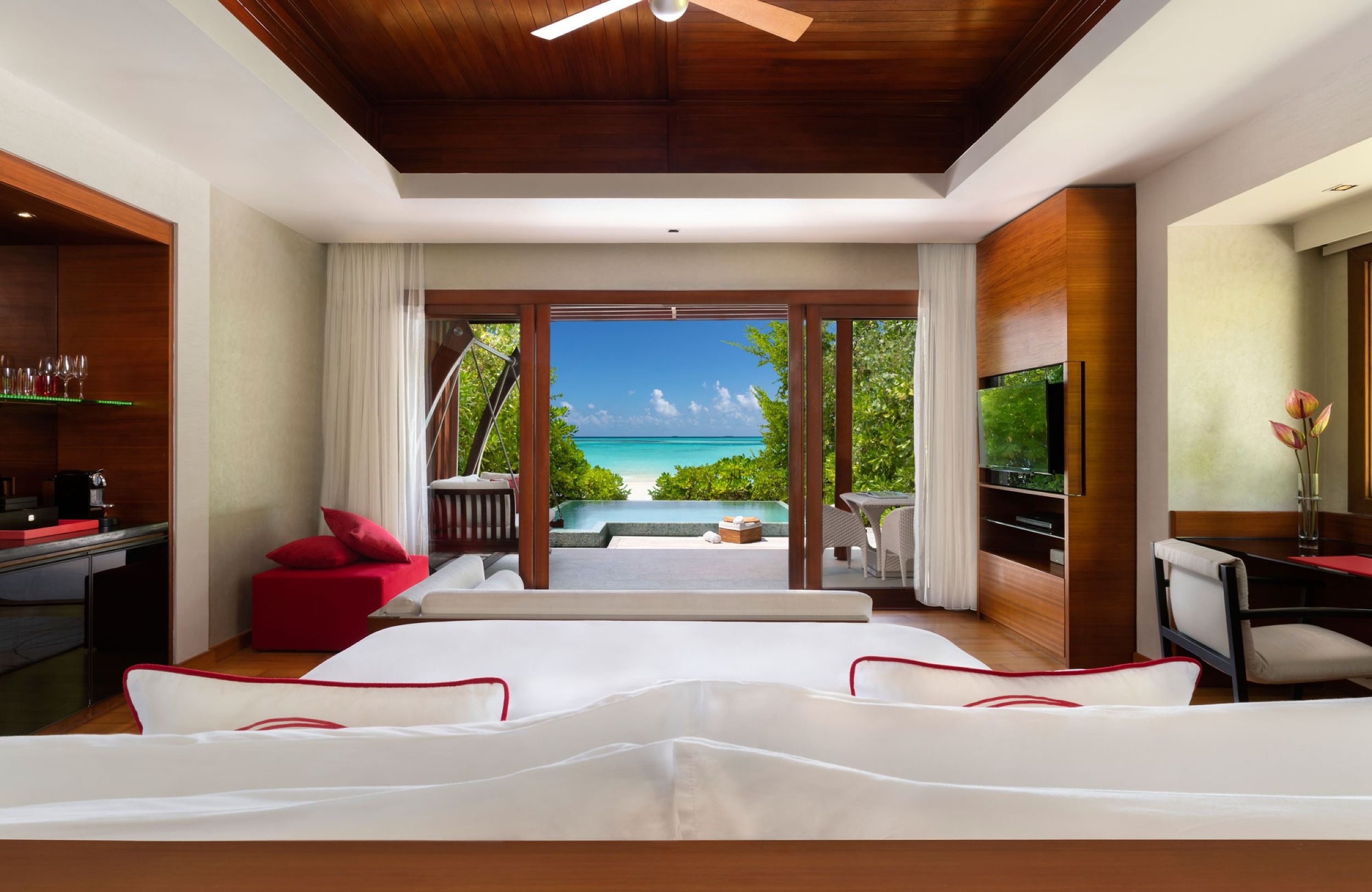 Beach Pool Bedroom