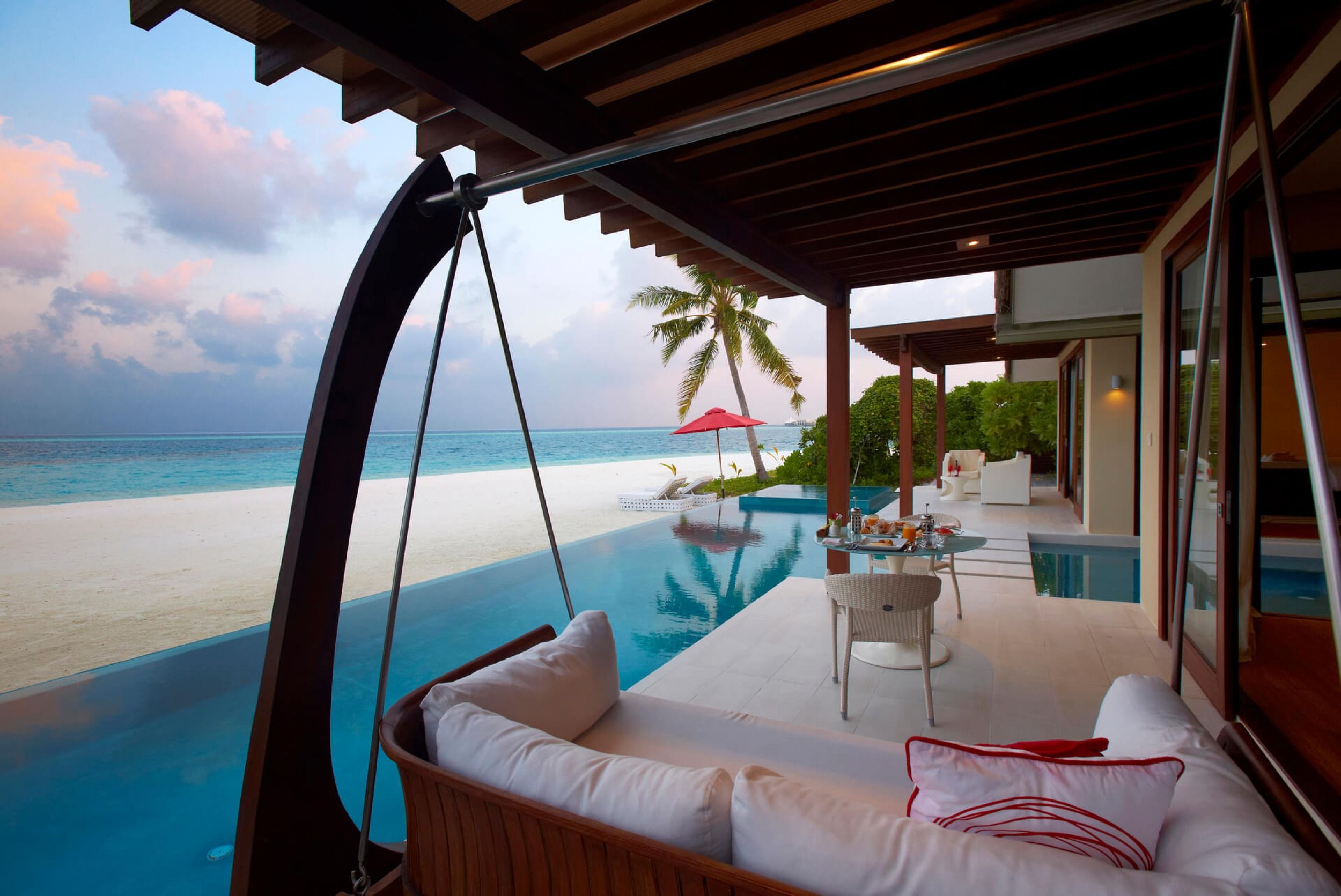 One-Bedroom Beach Pavilion with private pool
