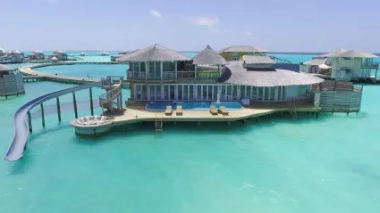 Water Retreat with Slide - Soneva Jani