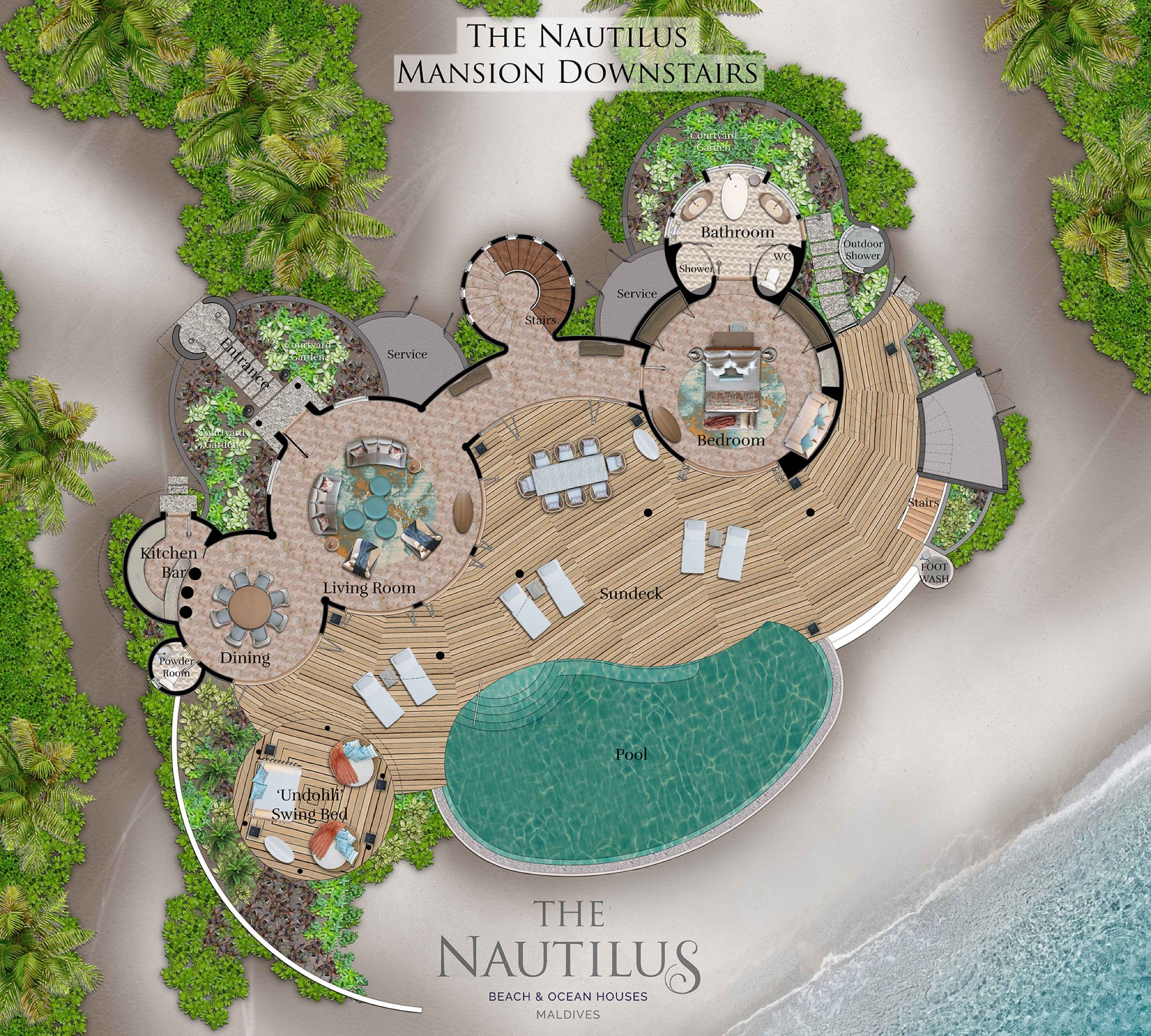 The Nautilus Mansion with Private Pool