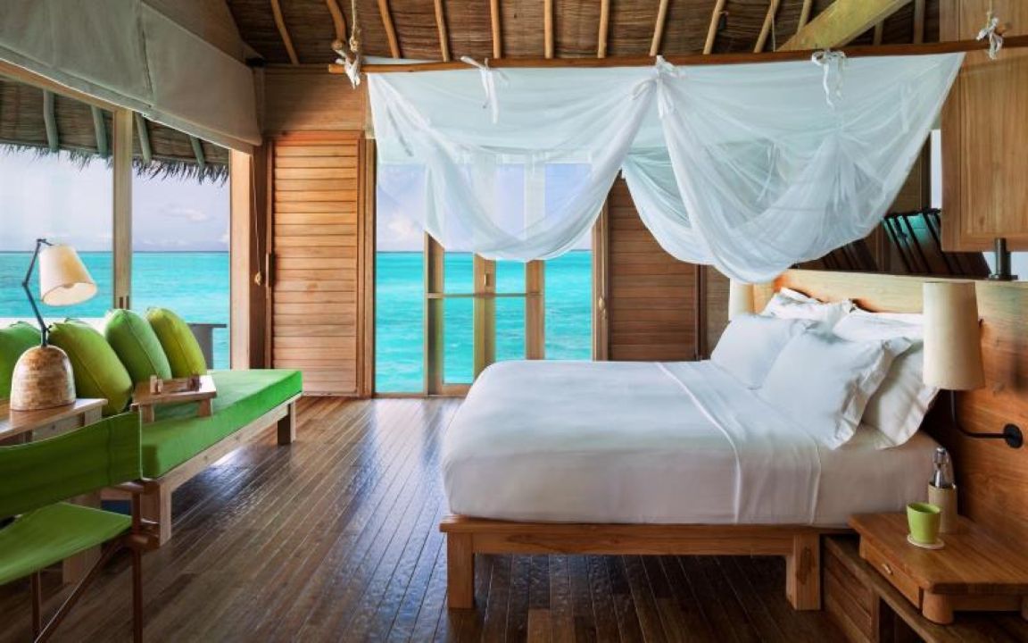 Six Senses Laamu Water Villa - Bedroom