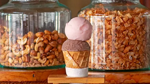 Home-made Ice Cream Six Senses Laamu Maldives 