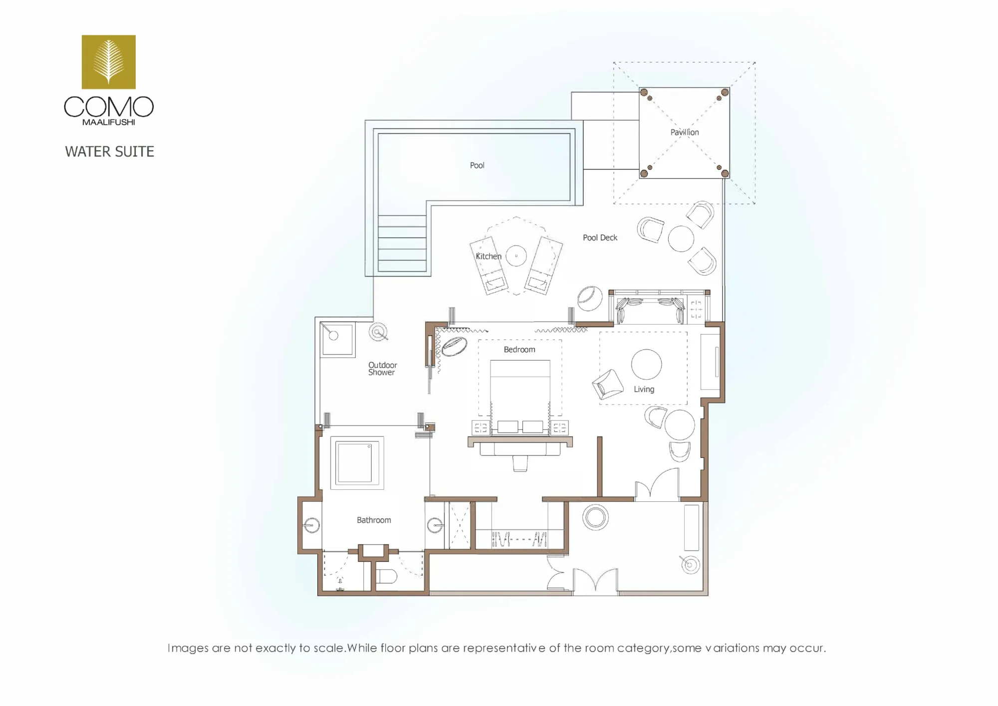 Water Suite Floor Plan COMO  Maalifushi 