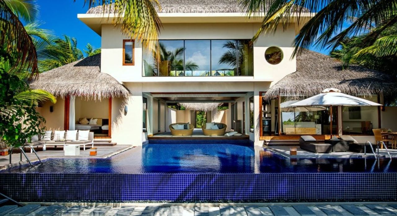 Beach Pavillion With Pool