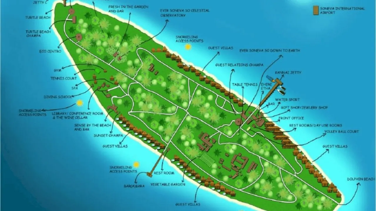Photo Source: Vaadhoo Island Map - www.maps-maldives.com