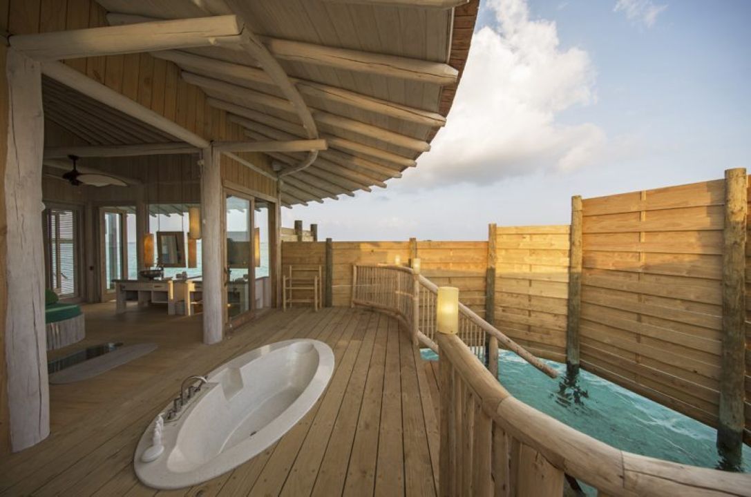 Soneva Jani Villa Bathtub