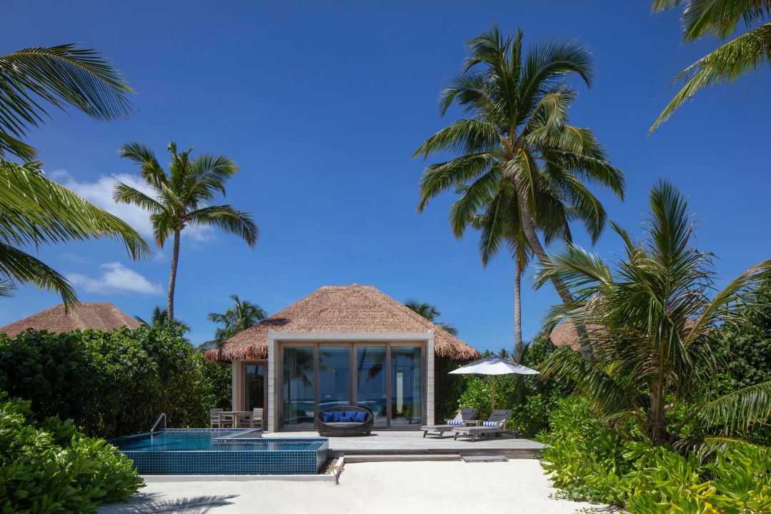 Beach Pool Villa Radisson Blu Resort Maldives