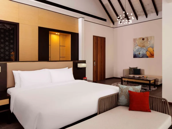Overwater Villa - Master Bedroom 1 Radisson Blu Resort Maldives