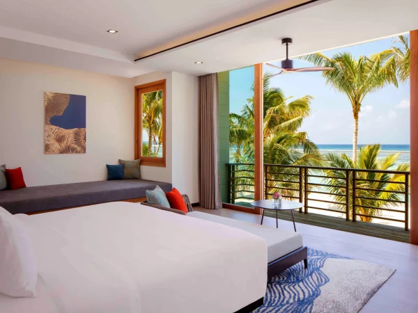2 Bedroom Family Beach Villa - Master Bedroom, 2nd Level