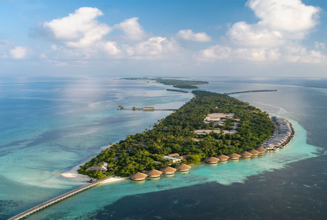 Aerial View The Residence Maldives