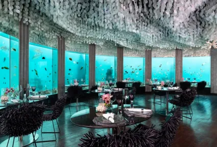 Subsix Underwater Restaurant at Niyama Maldives