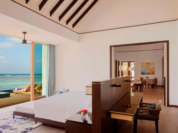 Overwater Villa - 3 Bedrooms - Pool & Lagoon View