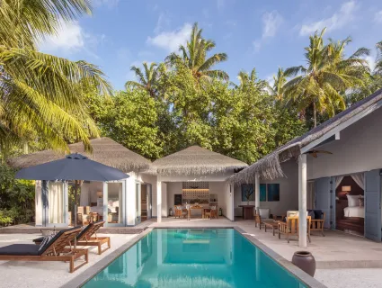 Sunset Beach Residence with Pool (2bedroom) - Raffles Maldives Meradhoo