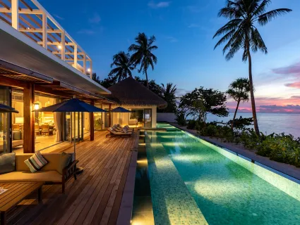 Raffles Royal Residence with Pool (3bedroom) - Raffles Maldives Meradhoo