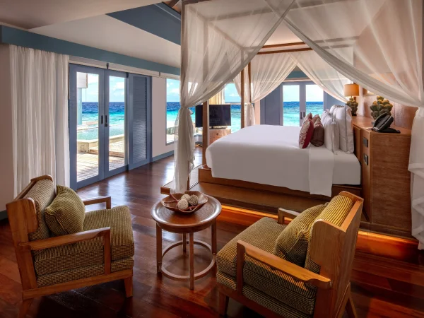Sunset Overwater Residence with Pool (2bedroom) - Raffles Maldives Meradhoo