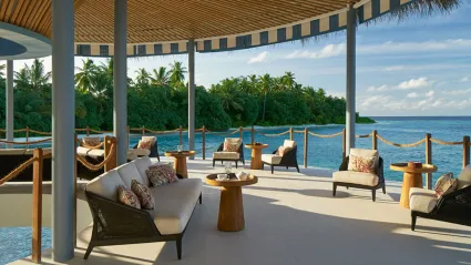 The Ultimate Relaxation Treatment with a View at Raffles Spa Maldives