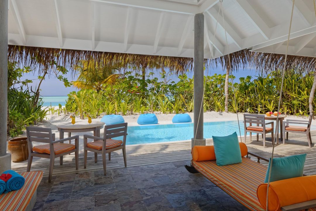 Two Bedroom Family Beach Pool Villa - Anantara Dhigu Maldives