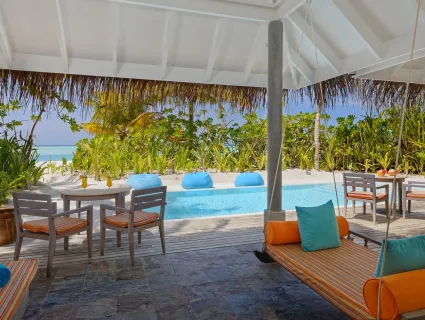 Two Bedroom Family Beach Pool Villa - Anantara Dhigu Maldives