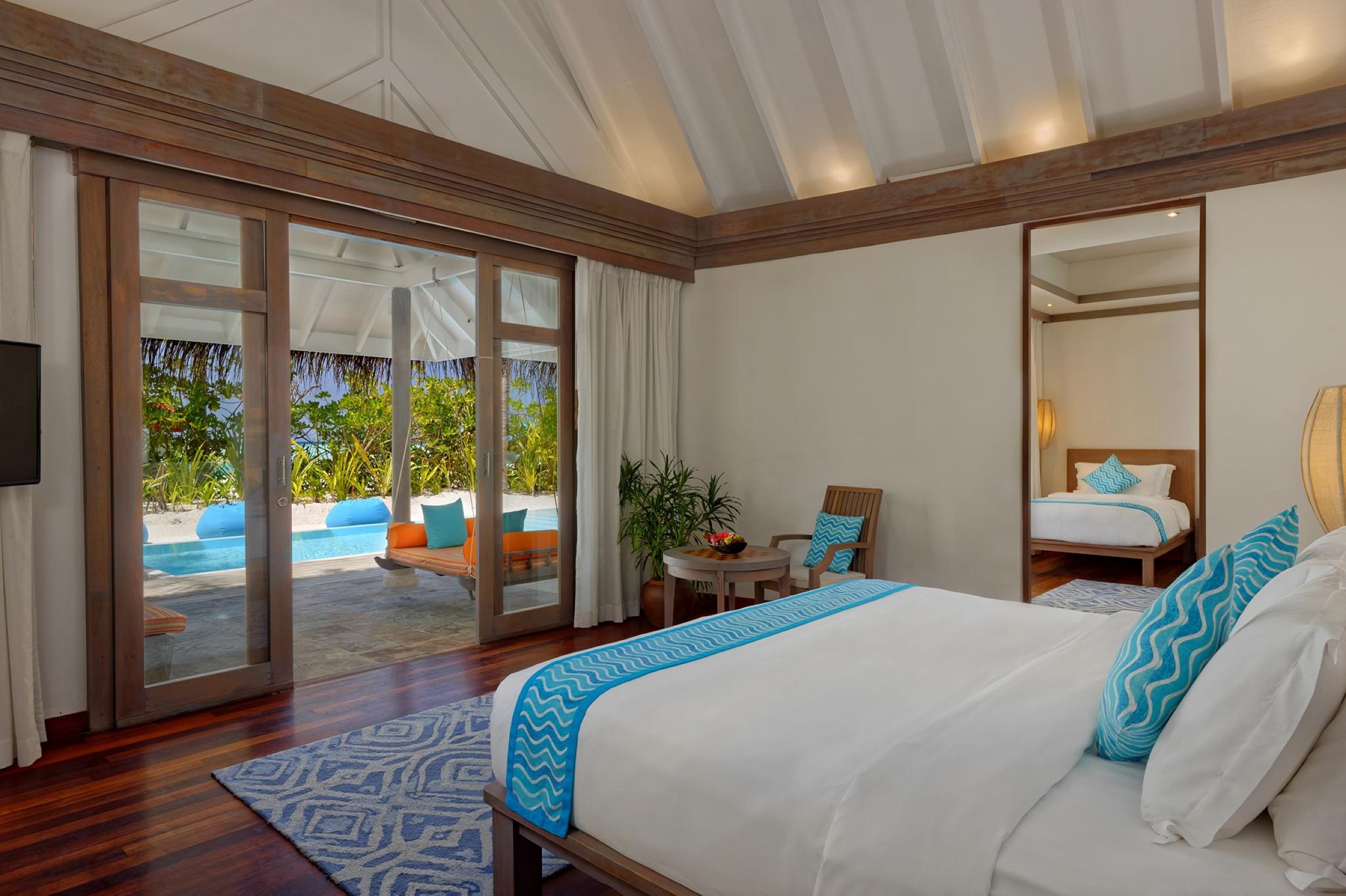 Two Bedroom Family Beach Pool Villa - Anantara Dhigu Maldives