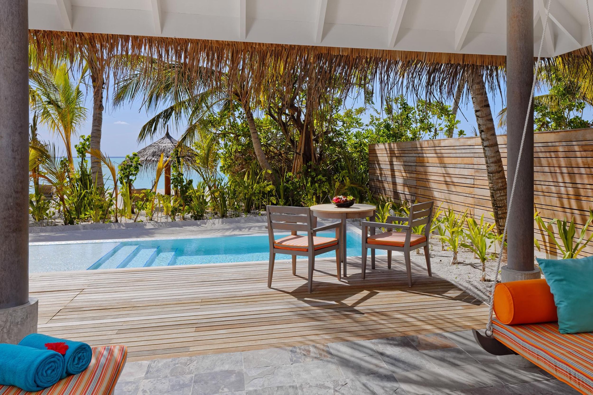Two Bedroom Anantara Beach Pool Villa - Anantara Dhigu Maldives