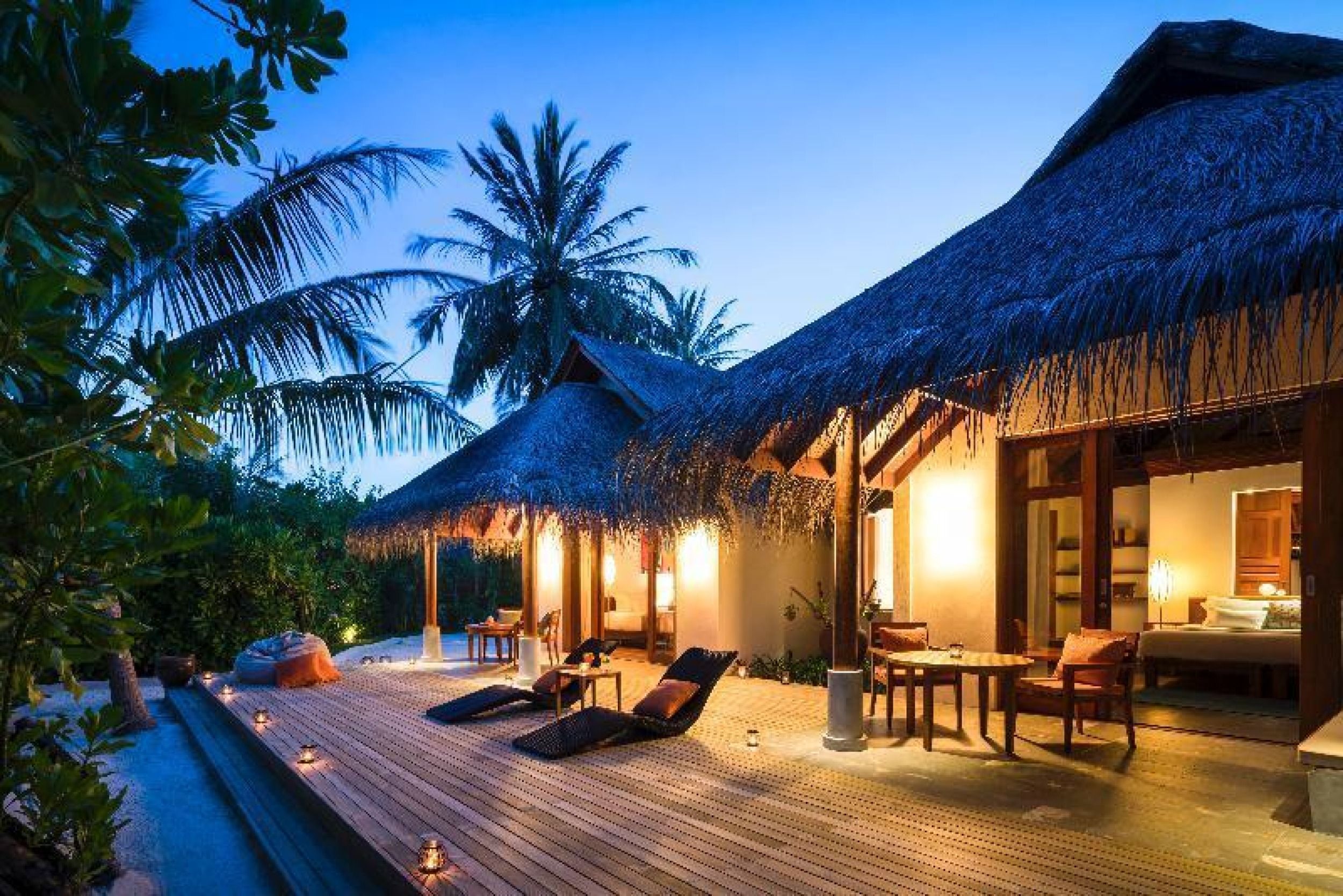 Two Bedroom Family Beach Pool Villa - Anantara Dhigu Maldives