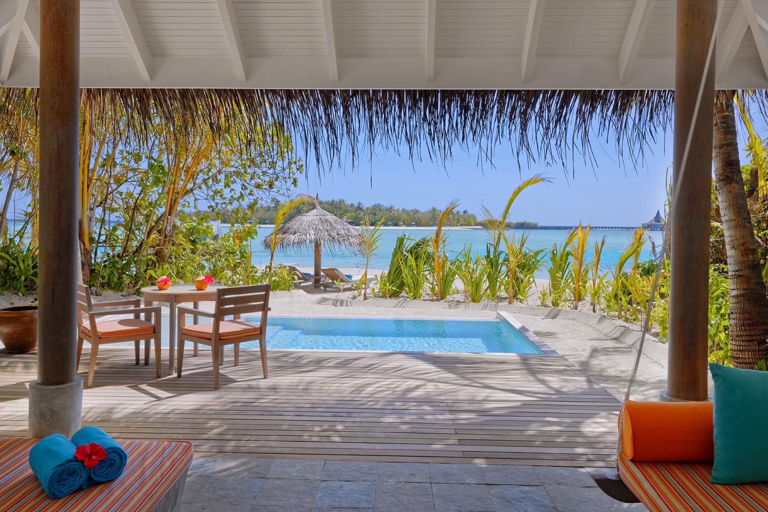 Two Bedroom Anantara Beach Pool Villa - Anantara Dhigu Maldives
