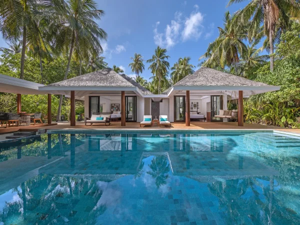 Two Bedroom Family Beach Pool Villa - Anantara Kihavah Maldives