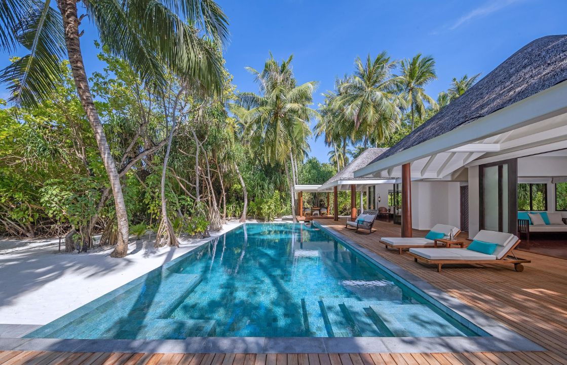 Two Bedroom Family Beach Pool Villa - Anantara Kihavah Maldives