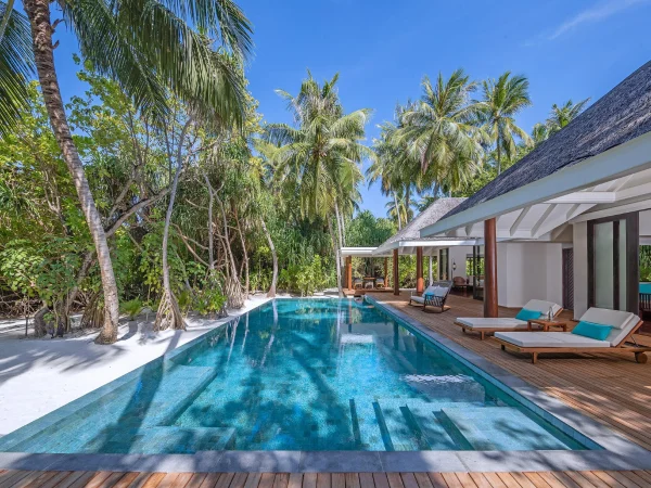 Two Bedroom Family Beach Pool Villa - Anantara Kihavah Maldives