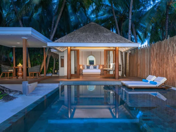 Four Bedroom Beach Pool Residence - Anantara Kihavah Maldives