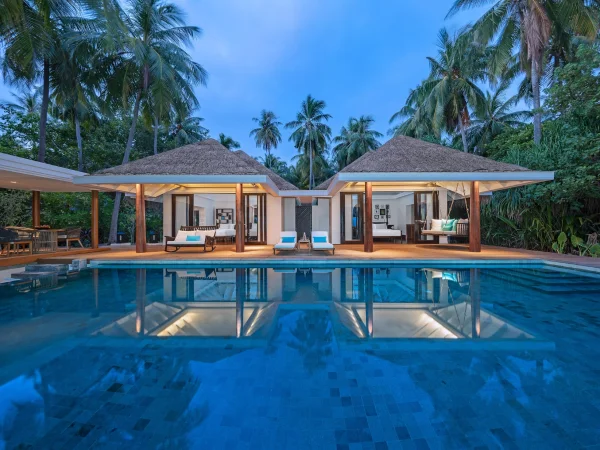 Two Bedroom Family Beach Pool Villa - Anantara Kihavah Maldives