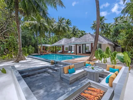 Two Bedroom Family Beach Pool Villa - Anantara Kihavah Maldives