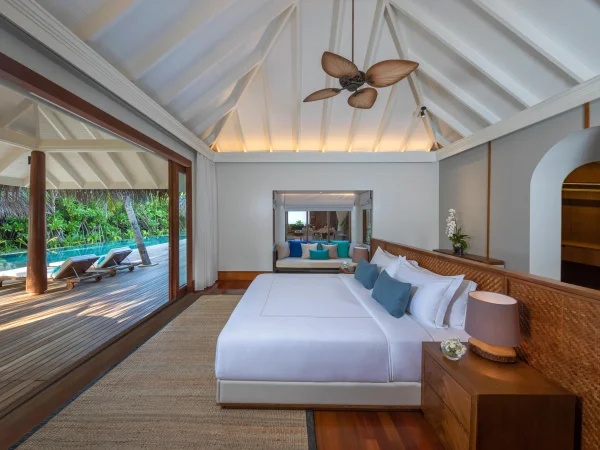 Four Bedroom Beach Pool Residence - Anantara Kihavah Maldives