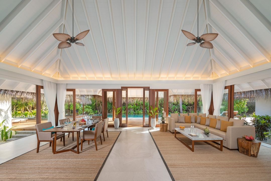 Three Bedroom Beach Pool Residence - Anantara Kihavah Maldives