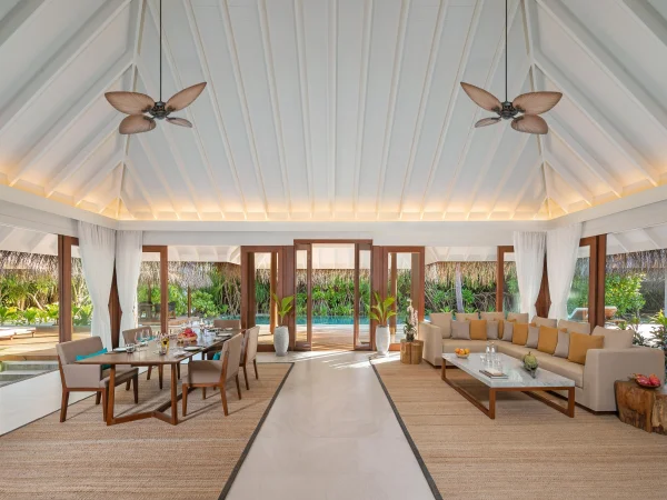 Three Bedroom Beach Pool Residence - Anantara Kihavah Maldives