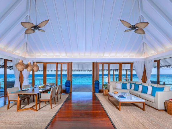 Two Bedroom Sunset Over Water Pool Residence - Anantara Kihavah Maldives
