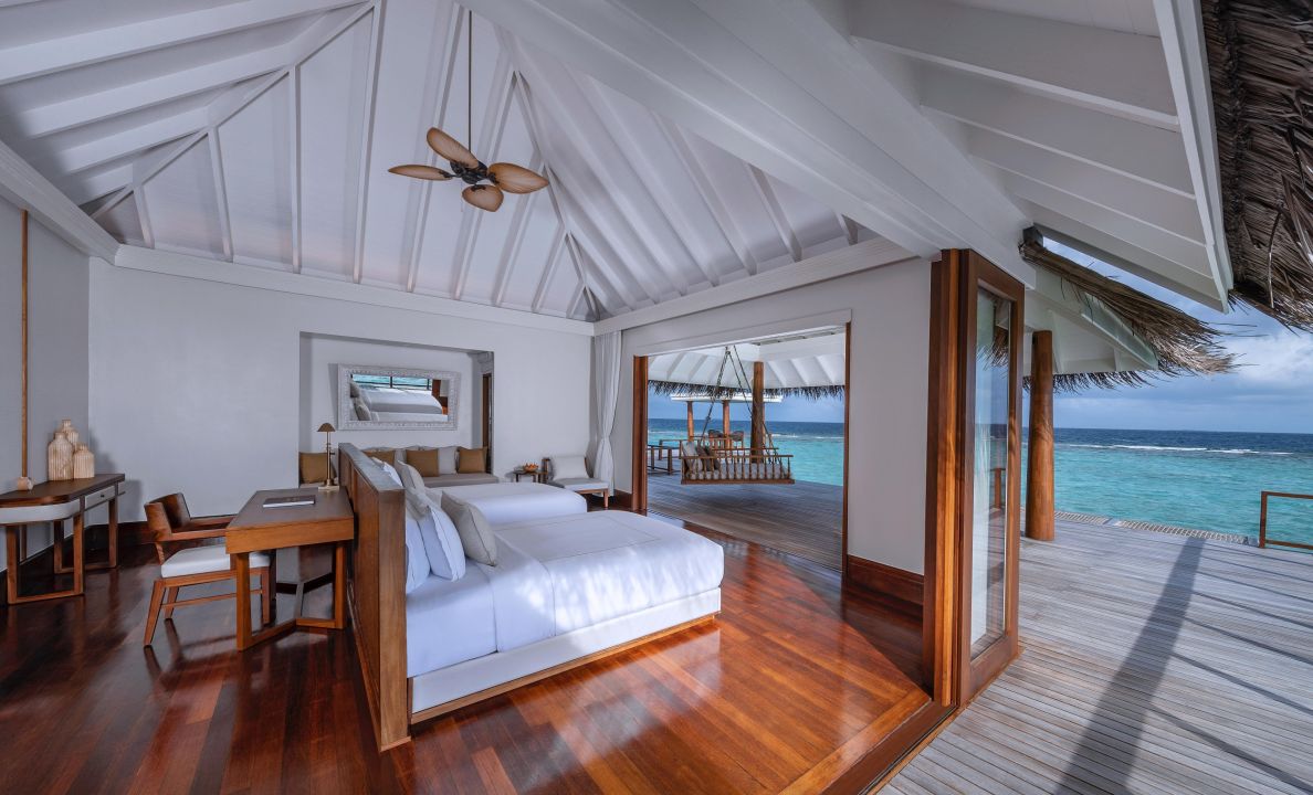 Two Bedroom Sunset Over Water Pool Residence - Anantara Kihavah Maldives