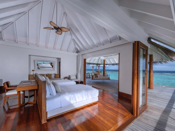 Two Bedroom Sunset Over Water Pool Residence - Anantara Kihavah Maldives