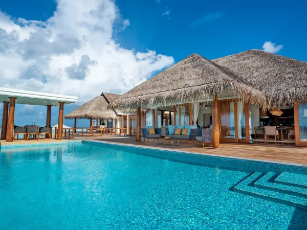 Two Bedroom Sunset Over Water Pool Residence - Anantara Kihavah Maldives