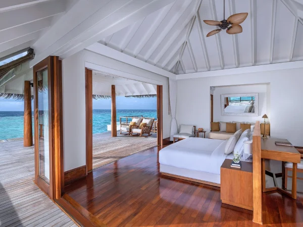 Two Bedroom Sunset Over Water Pool Residence - Anantara Kihavah Maldives