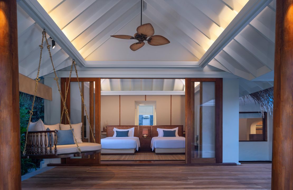 Three Bedroom Beach Pool Residence - Anantara Kihavah Maldives