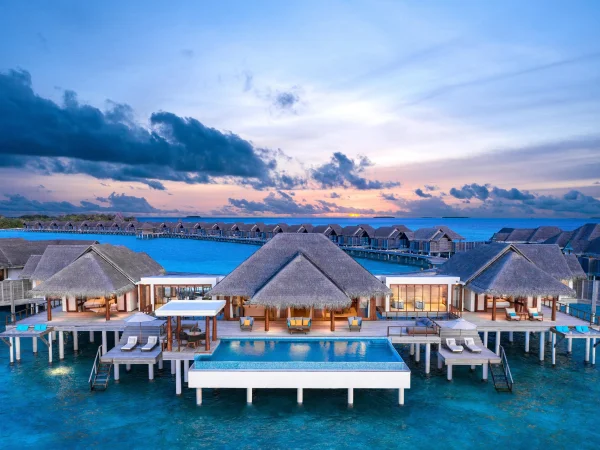 Two Bedroom Sunset Over Water Pool Residence - Anantara Kihavah Maldives